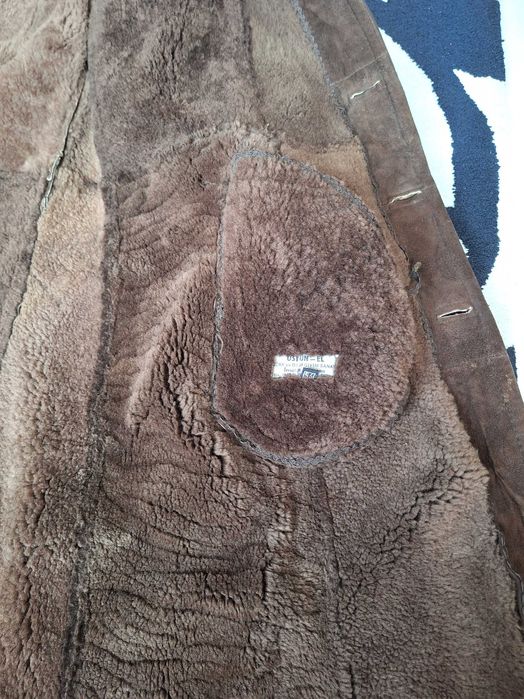 Мъжки, нов,турски кожух от естествена кожа