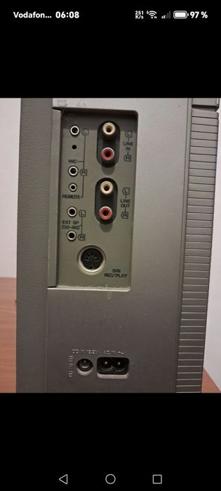 Radiocasetofon Panasonic original că Nou