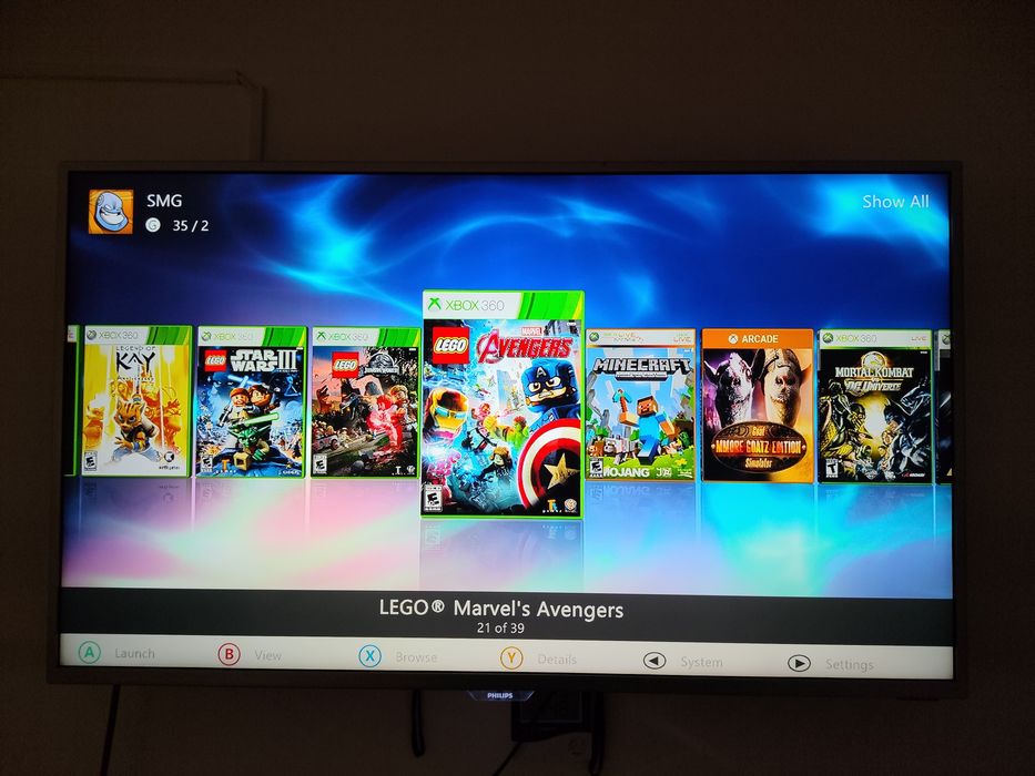 Xbox 360 E 50 Jocuri  GTA/FIFA/Mario/Bomberman