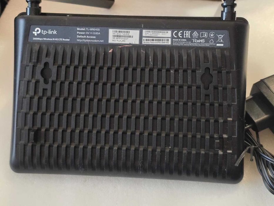 Modem Wireless TP-Link TL-MR6400, N300, 4G LTE, SIM, Internet backup