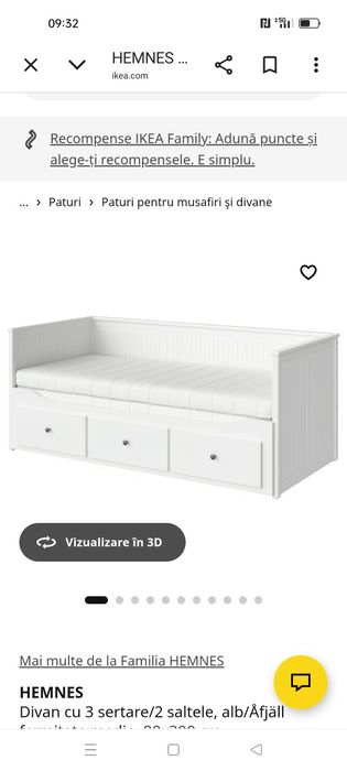 Pat extensibil IKEA