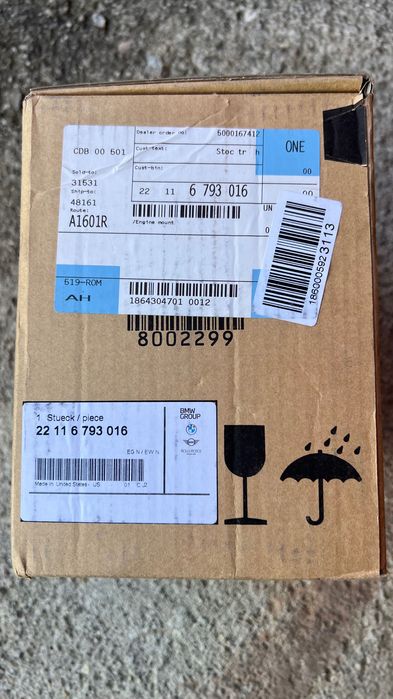 Tampon Motor + cutie BMW X5 E70