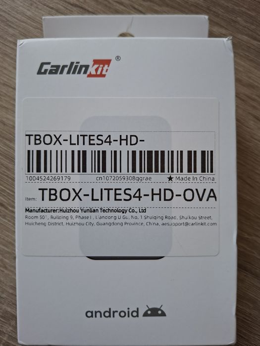 Carlin Kit Lite s Hdmi 5 in 1 Androidauto TV box Smart Carplay