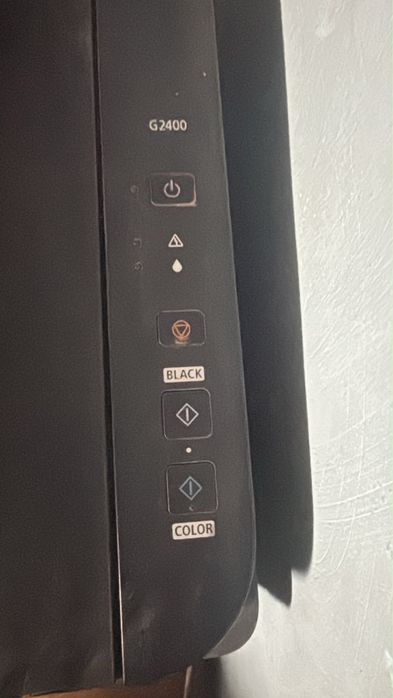 Canon g2400 цветной принтер