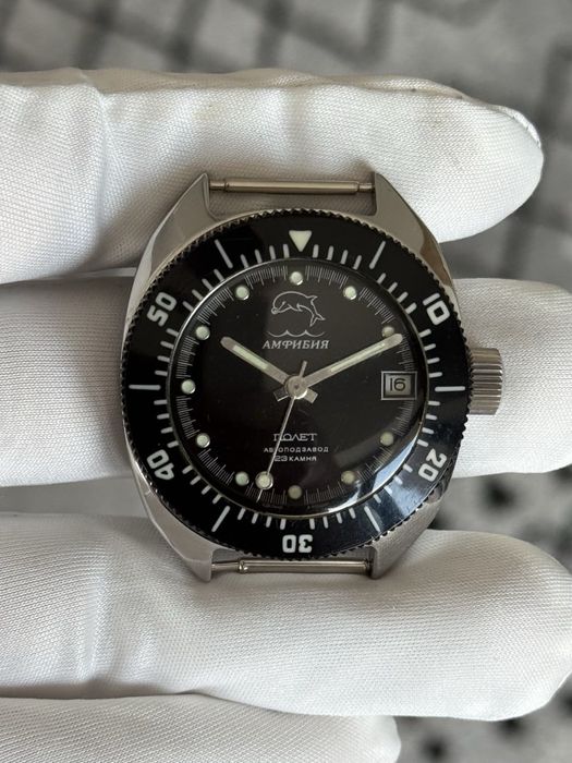 Ceas Ceasuri Poljot Amphibia Diver Amfibia Sovietico URSS Rusesti