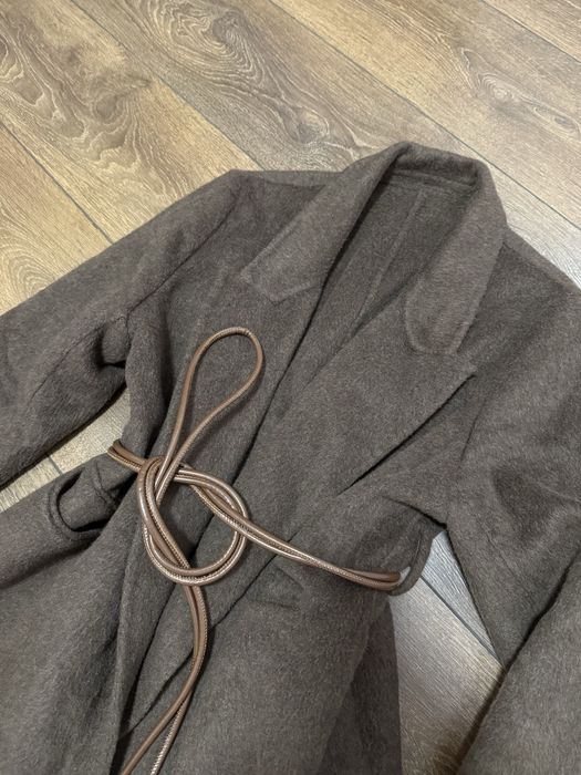 Палто over size кафяво