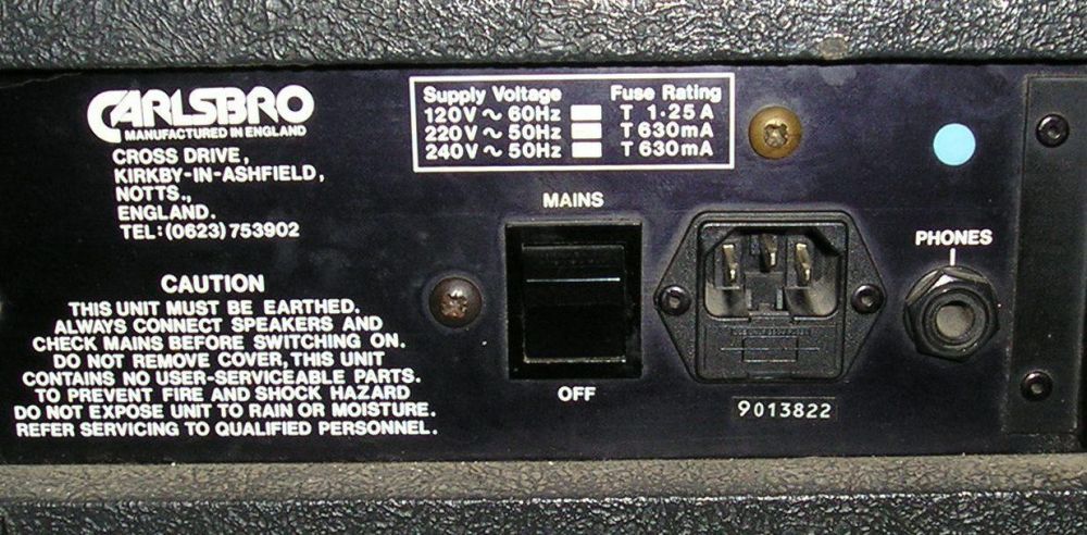 Продавам бас кубе "Carlsbro" - Made in England