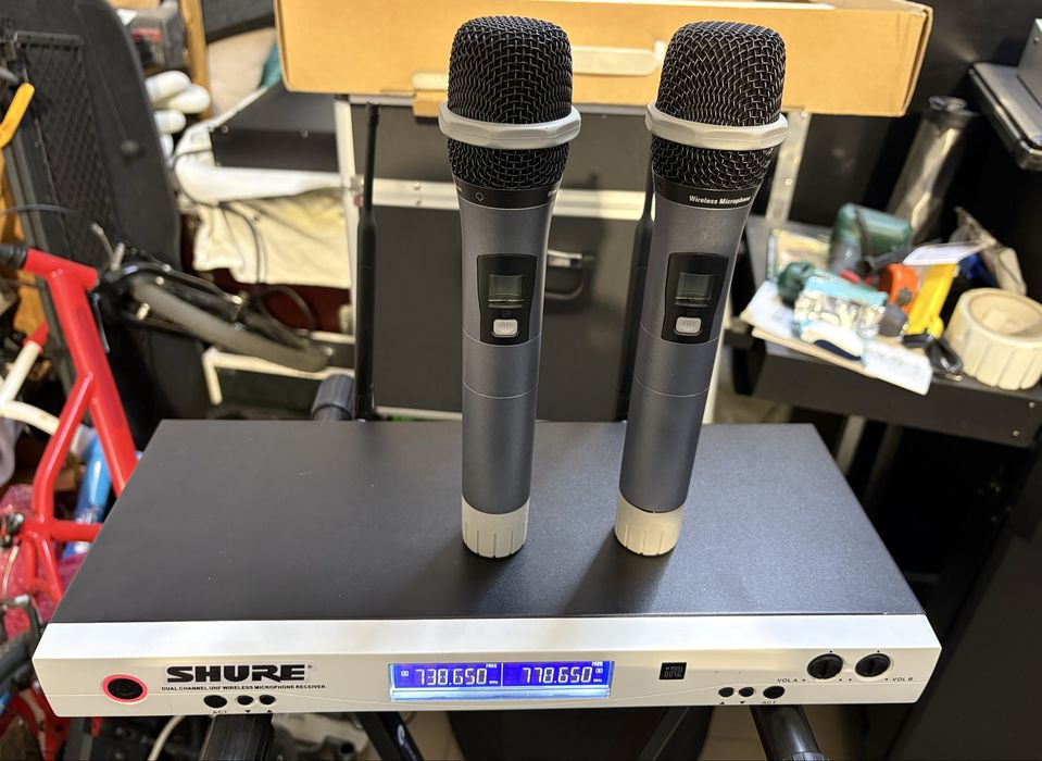 Microfoane wireless ( Shure Sennheiser Akg Audio )