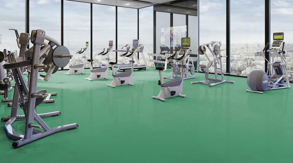 Спортивный линолеум. Корея. Продажа, установка.