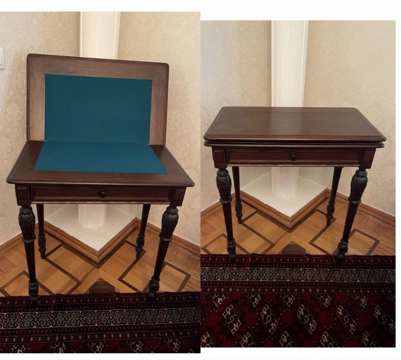 Карточный антикварный столик