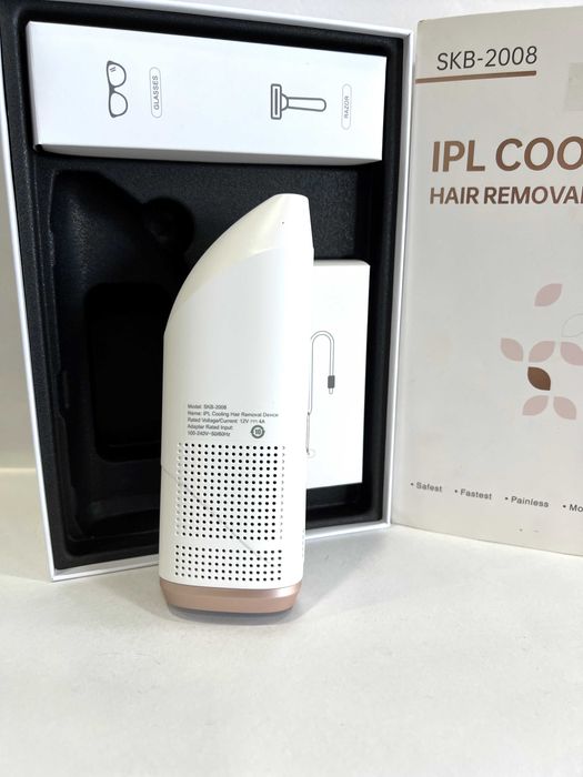 Epilator IPL Cooling Laser Hair Removal SKB-2008, NOU/Sigilat!