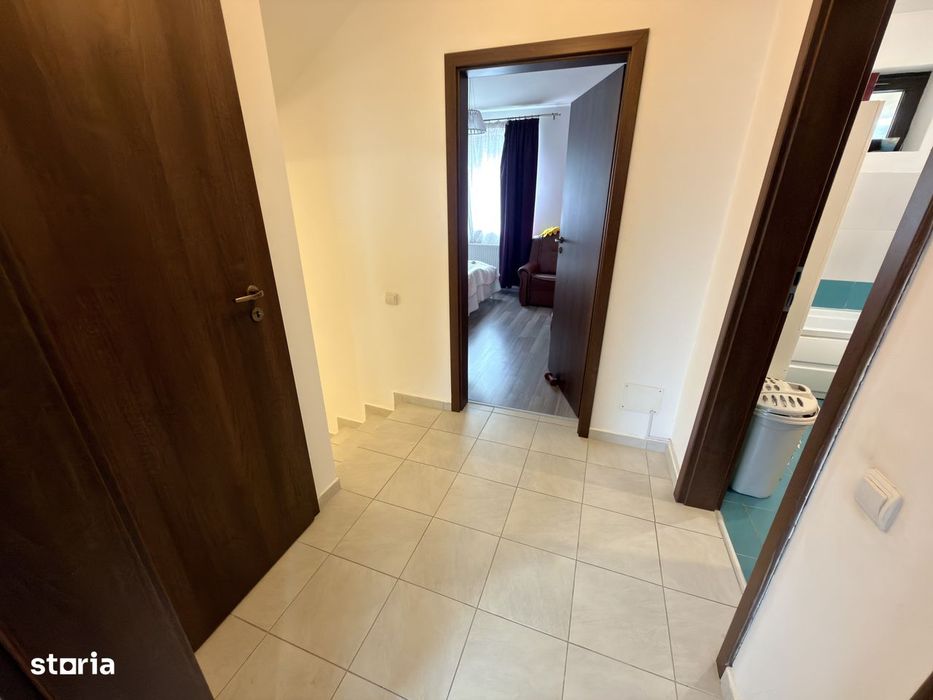 Casă tip capăt înșiruit – P+1+M, 4 camere – semi-mobilată și utilată