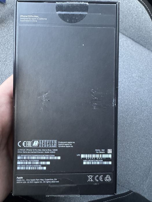 iPhone 13 Pro Max 128GB Без забележки  с кутия