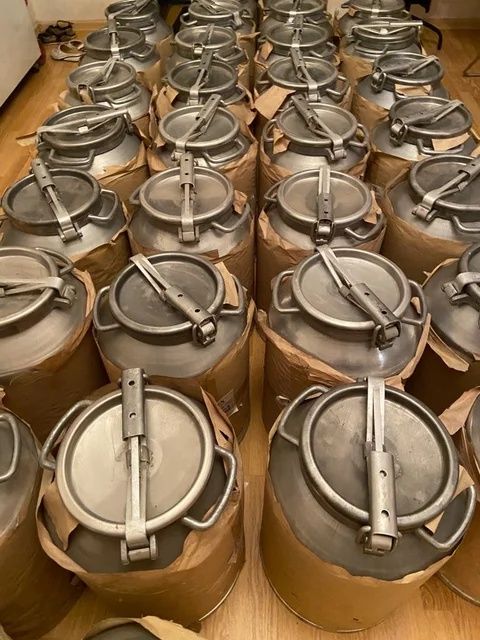 Алюминевый фляги 3ШТ 40л