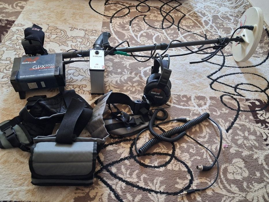 Minelab GPX 5000  Metal Detector  бу состояние отличное