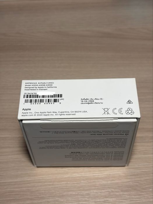 Airpods 4 ANC с гарантией + чехол