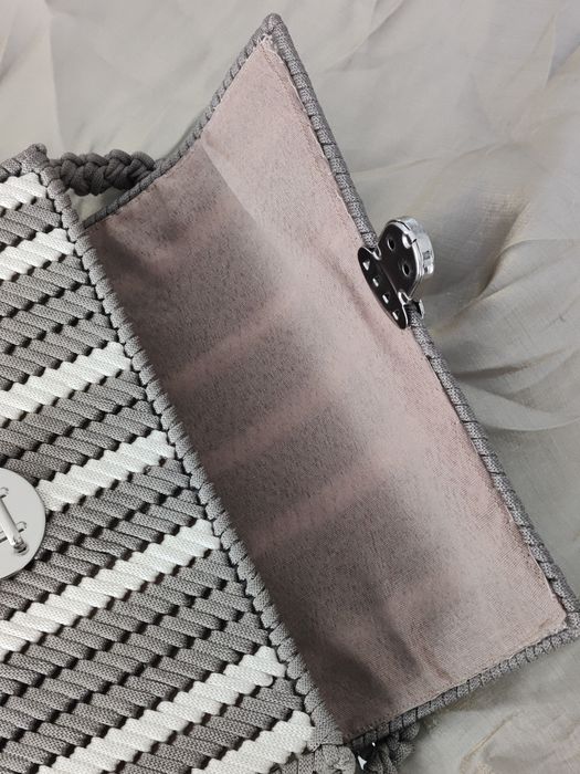 Geantă handmade NOUĂ în nuanțe mocha & ivory – model trendy