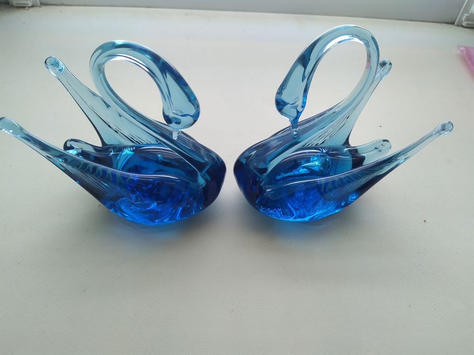 Хрустальные фигурки (Лебедь)