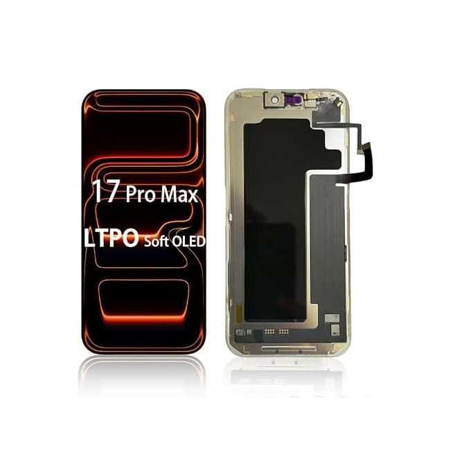 LCD Дисплей и Тъч Скрийн Ultra Soft Oled за Iphone 17 Pro Max 120Hz
