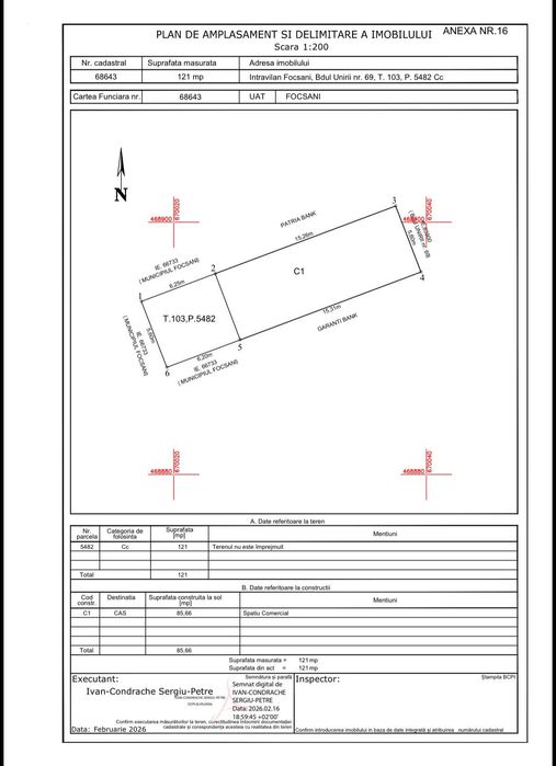 Spațiu comercial ultracentral 85mp
