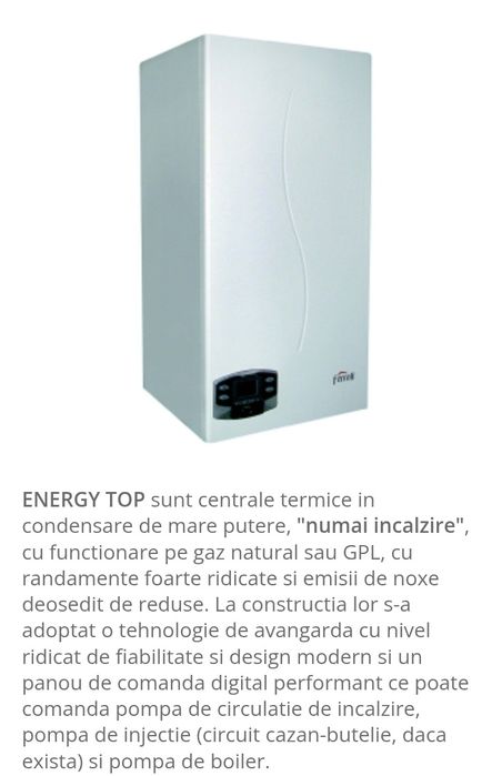 Centrala Termica cu condensare.FERROLI Energy Top w 125