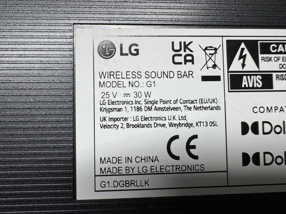 Саундбар - LG / G1