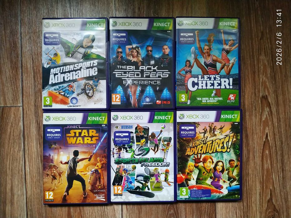 Игры Xbox 360 для Kinect
