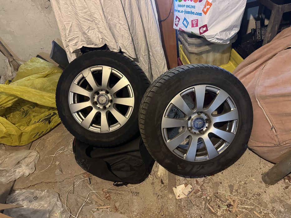 Джанти с гуми 225/55/16 зимни