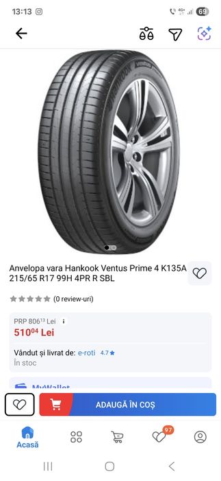 215 65 r17 Hankook