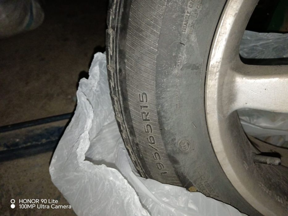 Шины с титановыми дисками