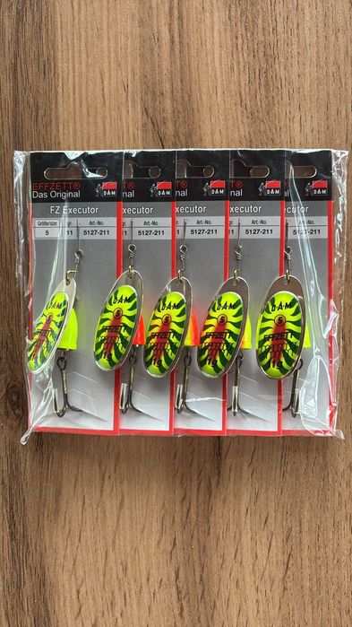 Set 5 lingurite rotative DAM EFFZETT EXecutor/clopotel