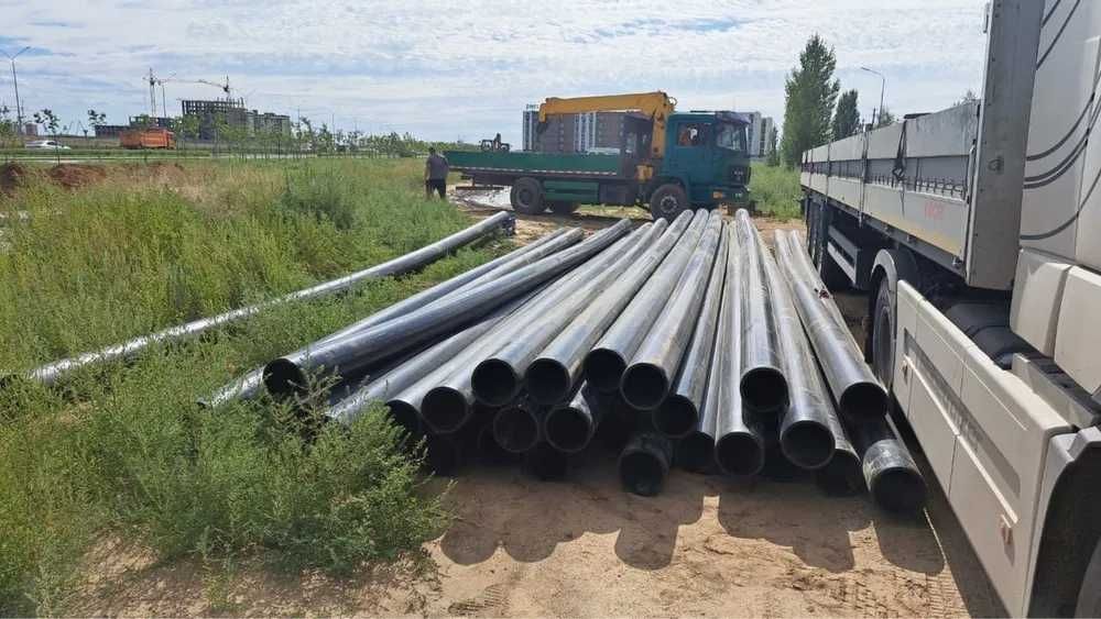 Трубы, задвижки, фланцы