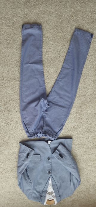 Детско сако H&M 12-13г, риза Benetton