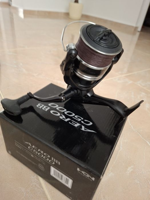 Фидер въдица Daiwa N'ZON и макари Shimano aero 5000BB и Daiwa N'zon plus 5000s-cp