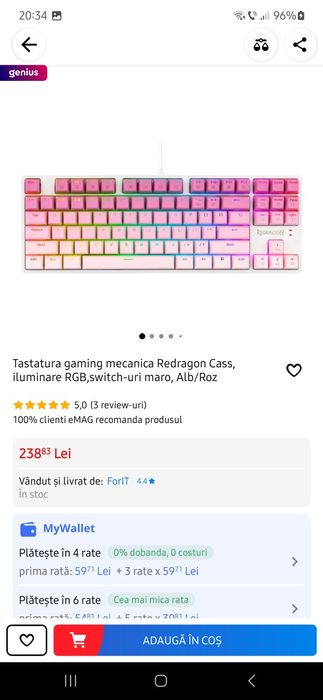 tastatura,  mouse si casti fetite