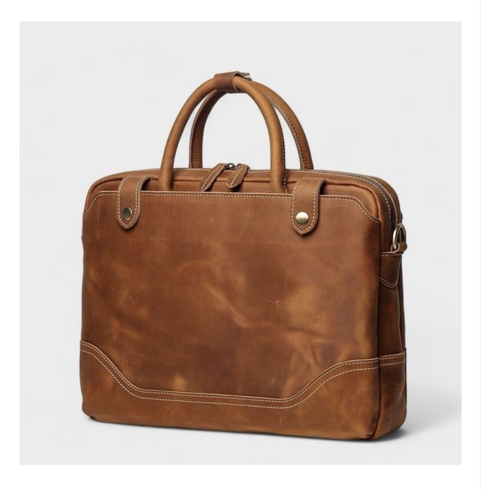 Кожаный портфель - ОТЛИЧНЫЙ ПОДАРОК МУЖЧИНЕ!!!