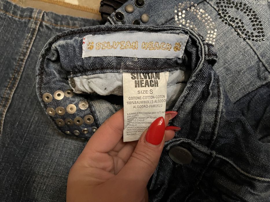 Къси дънкени поли - отлични - S Killah Benetton Silvian Heach