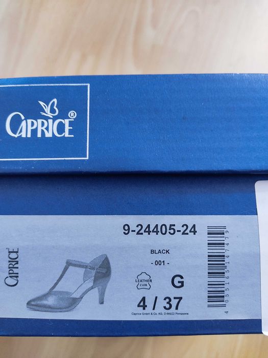 Продам туфли новые размер 37 бренд  CAPRICE