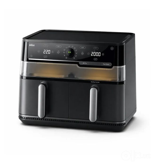 Аэрогриль Braun TD5073IBK, до 220 °C