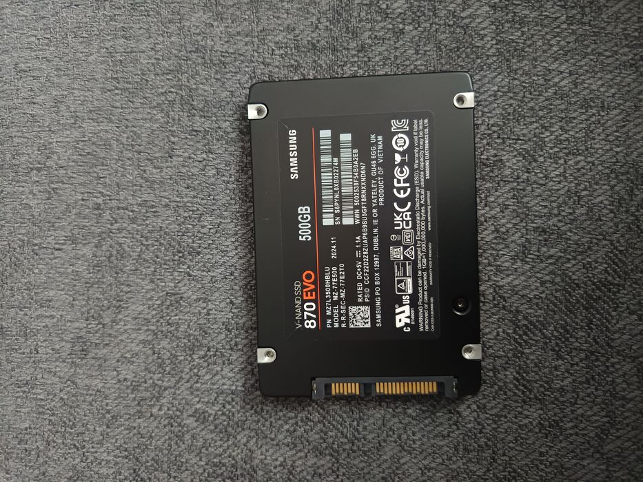 Vand ssd sata Samsung 870evo 500gb