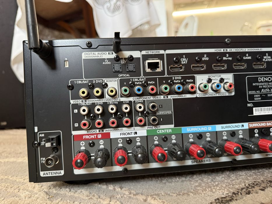 Denon AVR-X2400H Bluetooth Wi-Fi 7.2 канала