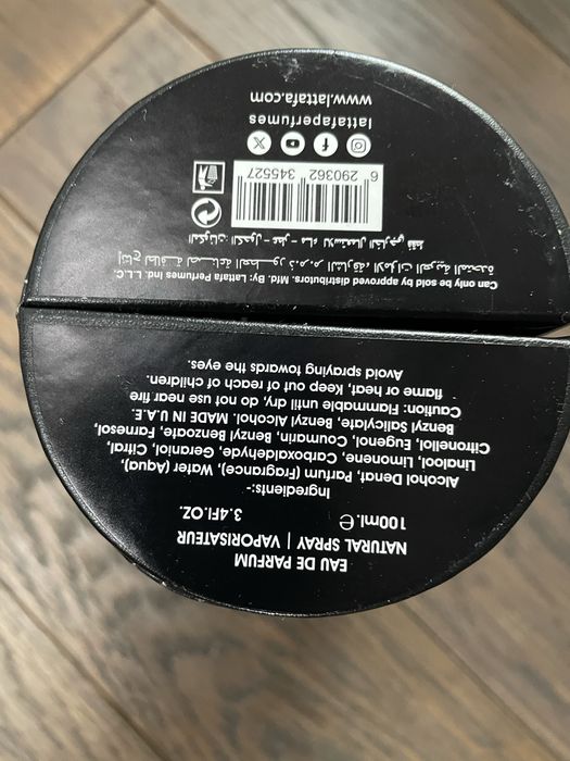 Lattafa Musamam Black Intense