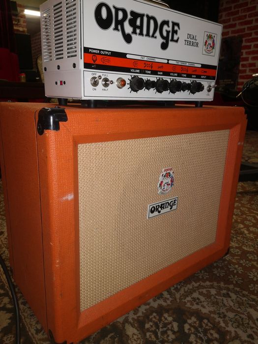 Усилвател за китара Orange dual terror+orange ppc112