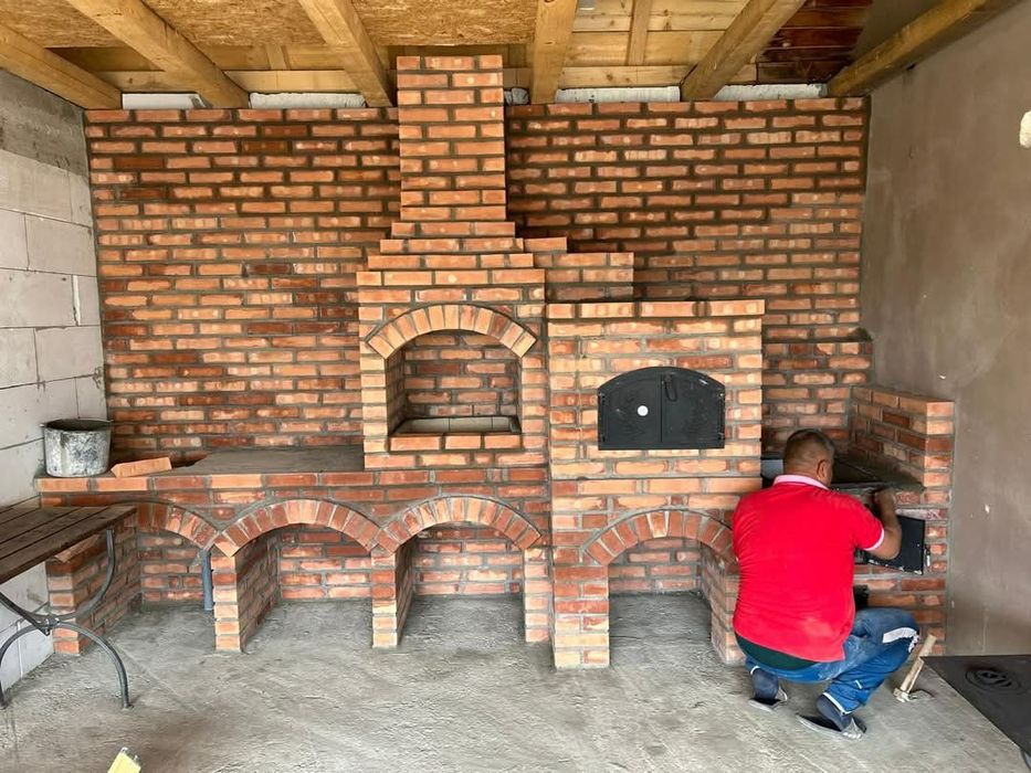 Gratar din cărămidă