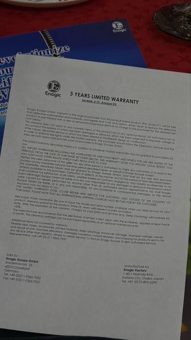 Anespa DX-Душ система за минерална филтрация на водата