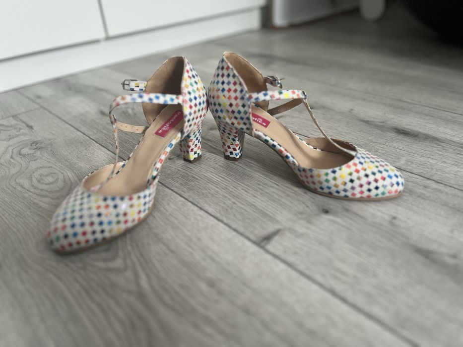 Pantofi Pantofica piele naturala 34