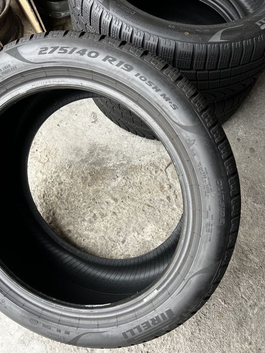 4 anvelope iarna  275/40/19 + 245/45/19 * , Bmw X3 , Seria 7 ,5 GT , Pirelli , DOT 2024/2025 , 6.7-7.4 mm