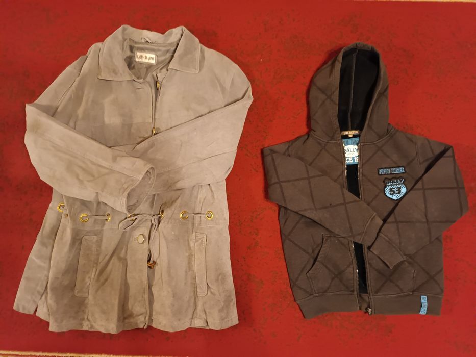 Blugi, haine, bluze, paltoni.