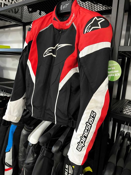 екстилно мото яке ALPINESTARS GP-PLUS ,54-L протектори,вентилция,подплата
