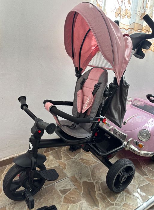 Детска триколка Lionelo Haari Bubblegum